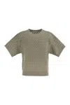 Peserico Cotton Cordonnet Jumper With Sequins