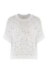 Peserico Cotton Crew-neck Sweater