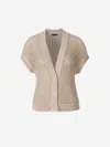 Peserico Open-knit Cardigan