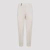 Peserico Cotton Pants 44 In White