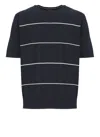 Peserico Short Sleeves Polo Shirt With Striped Pattern