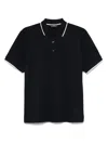 Peserico Men's Cotton Piquã© Polo Shirt In Blau
