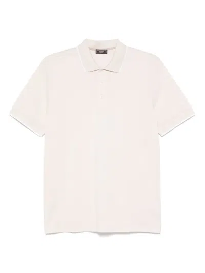 Peserico Klassisches Poloshirt In Neutral