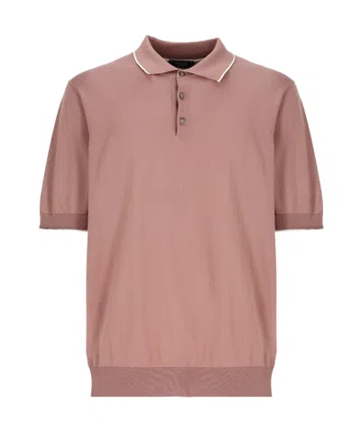 PESERICO PESERICO CONTRAST TRIM POLO SHIRT