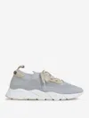 Peserico Lurex Knitted Sneakers In Contrasting Details