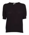 Peserico Cotton T-shirt In Black