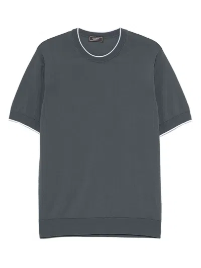 Peserico Klassisches T-shirt In Gray