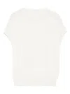Peserico Fine-knit Tank Top In Neutrals