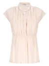 Peserico Pink Cotton Blouse