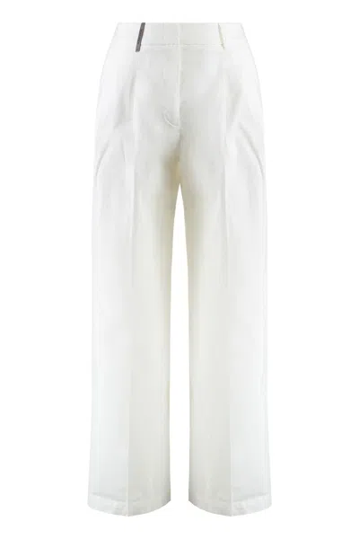 PESERICO PESERICO COTTON TROUSERS
