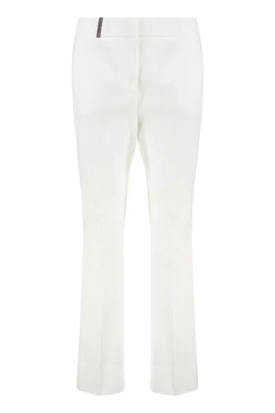 PESERICO PESERICO COTTON TROUSERS