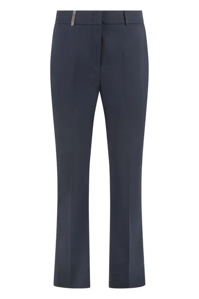 PESERICO PESERICO COTTON TROUSERS