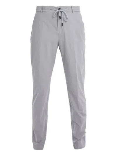Peserico Cotton Trousers In Gray