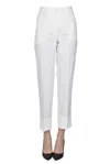Peserico Tailored Trousers In White
