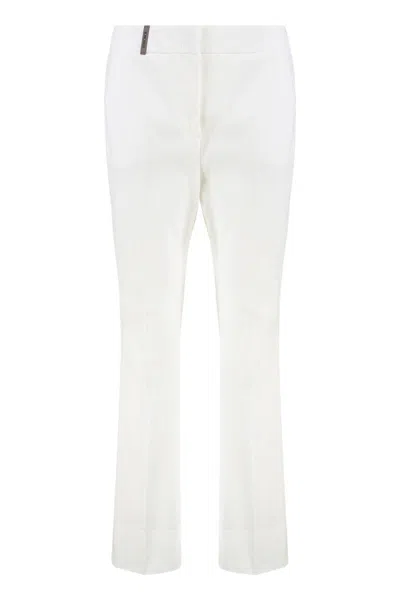 PESERICO PESERICO COTTON TROUSERS