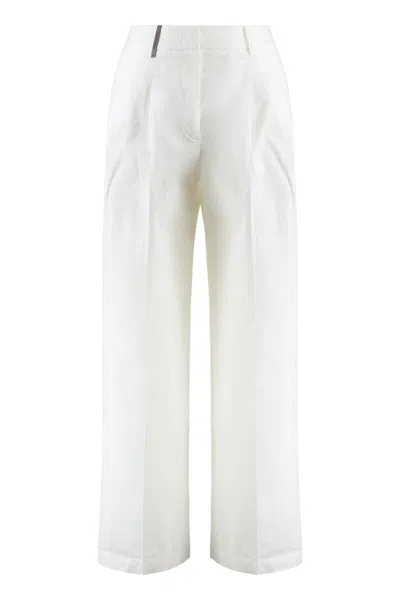 PESERICO PESERICO COTTON TROUSERS