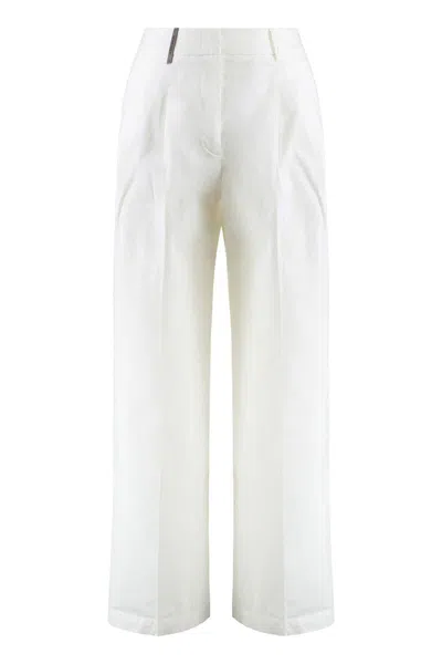 PESERICO PESERICO COTTON TROUSERS