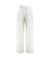 Peserico Tapered Trousers In White