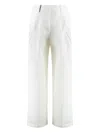 Peserico Tapered Trousers In White
