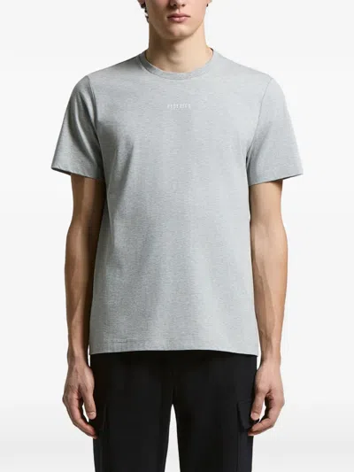 Peserico Cotton T-shirt In Gray