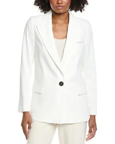 Peserico Crepe Jacket In White