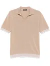 Peserico Crepe T-shirt In Neutrals