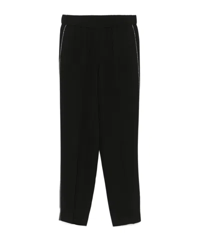 PESERICO CREPE TROUSERS