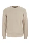 PESERICO PESERICO CREW-NECK SWEATER IN WOOL AND CASHMERE