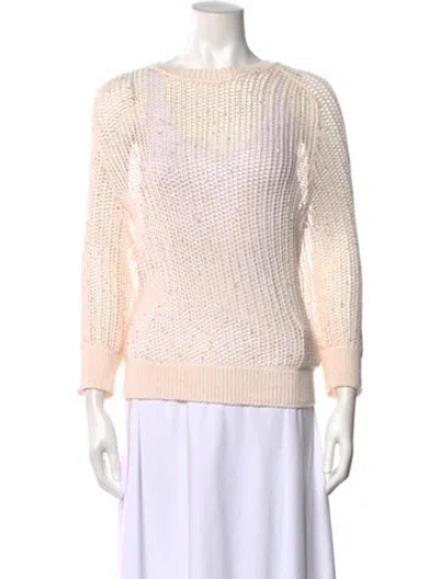 Pre-owned Peserico Crew Neck Sweater In Multicolor