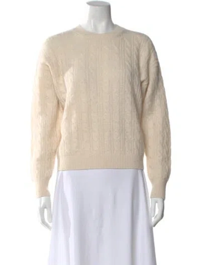 Pre-owned Peserico Crew Neck Sweater In Neutral