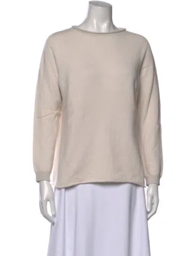 Pre-owned Peserico Crew Neck Sweater In Neutral