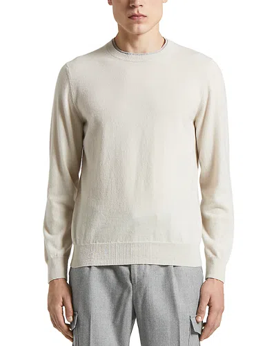 PESERICO CREWNECK WOOL AND CASHMERE SWEATER