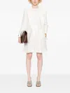 Peserico Crinkle-effect Shorts In White