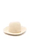 Peserico Crochet Sun Hat In Neutrals