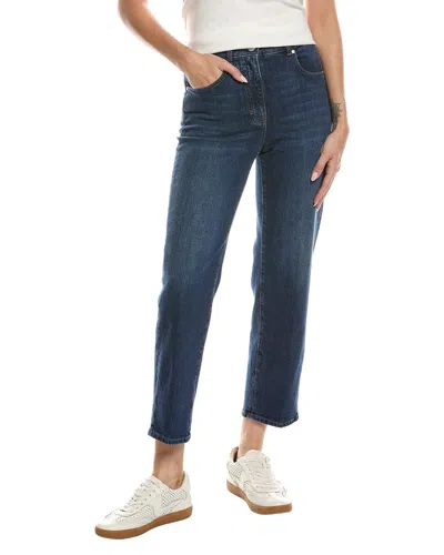 Peserico Crop Jean In White