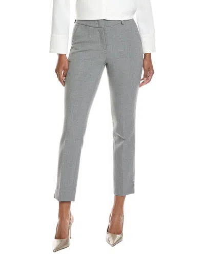 Peserico Crop Pant In Gray