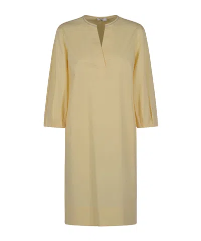 Peserico Crop-sleeve Tunic Dress