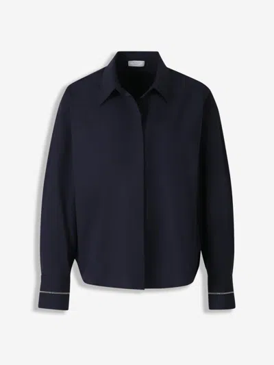 PESERICO PESERICO CROPPED BLOUSE