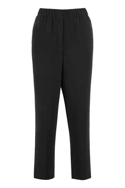 PESERICO PESERICO CROPPED PANTS