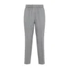 Peserico Stretch Cotton Gabardine Cigarette Trousers