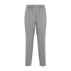 Peserico Stretch Cotton Gabardine Cigarette Trousers
