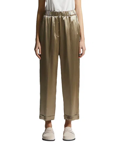 Peserico Cropped Pants In Green