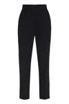 Peserico Cropped Pants In Blue