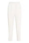Peserico Women's Cropped Pants In White