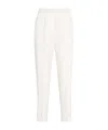 Peserico Cropped Trousers In White