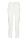 PESERICO PESERICO CROPPED TROUSERS