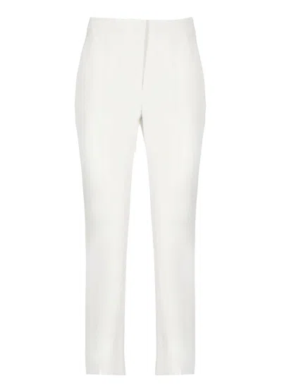 Peserico Cropped Trousers In White
