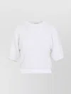 Shop Peserico Crystal Embellished Cotton Knitwear