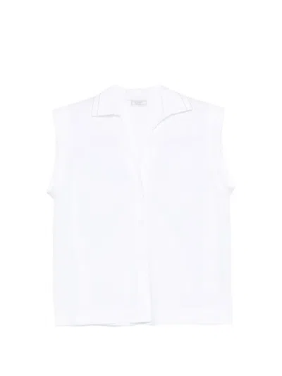 Peserico Crystal-embellishment Shirt In Multi