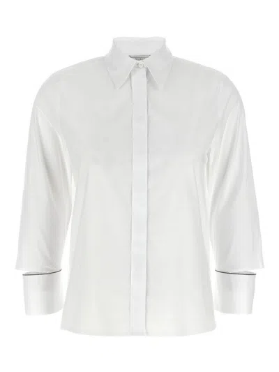 PESERICO CUFF DETAIL SHIRT